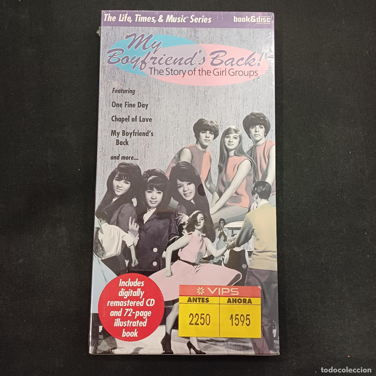 CDs de M&uacute;sica: MY BOYFRIEND'S BACK/THE STORY OF THE GIRL GROUPS/CD BOOK/PRECINTADO&iexcl;&iexcl;&iexcl;&iexcl;.