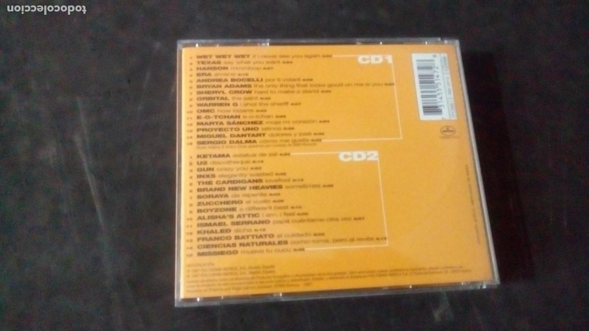 CDs de m&uacute;sica: POP 97- DOBLE CD -1997 -EXITOS VARIOS-BUEN ESTADO - Foto 2