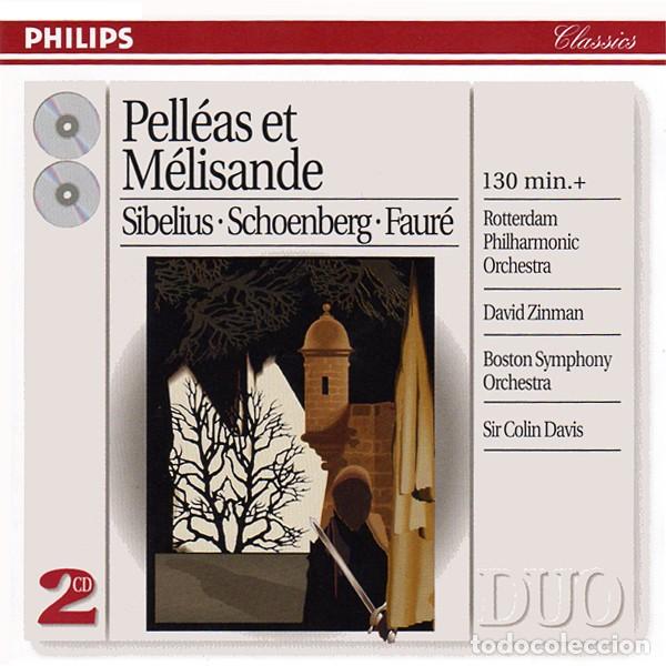 CDs de M&uacute;sica: Sibelius &bull; Schoenberg &bull; Faur&eacute; &ndash; Pell&eacute;as Et M&eacute;lisande-2 X CD