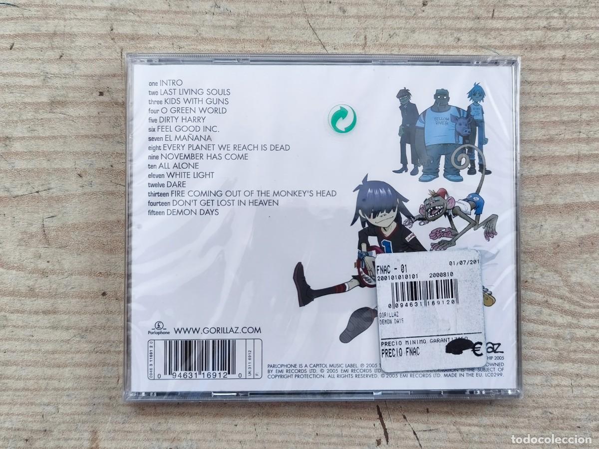 CDs de m&uacute;sica: Gorillaz - Demon Days CD - Precintado - Foto 2
