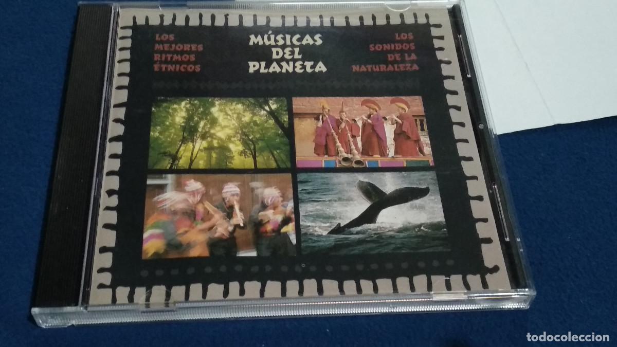 CDs de M&uacute;sica: CD. M&Uacute;SICAS DEL PLANETA. RITMOS &Eacute;TNICOS. SONIDOS DE LA NATURALEZA. INFINITUM 1996