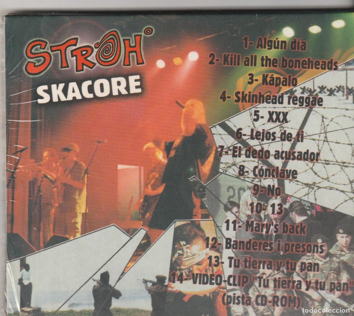 CDs de m&uacute;sica: Stroh (5) &ndash; &iexcl; Basta Ya !-CD-Ska, Hardcore-2002 - Foto 2