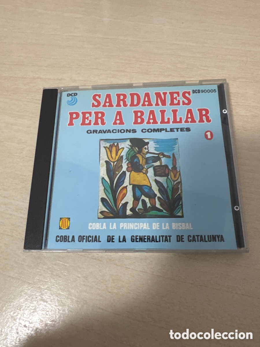 CDs de M&uacute;sica: CD SARDANES PER A BALLAR COBLA LA PRINCIPAL DE LA BISBAL 1990