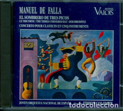 CDs de M&uacute;sica: El Sombrero De Tres Picos - Concerto Pour Clavecin Et Cinq Instruments- 3298490046425