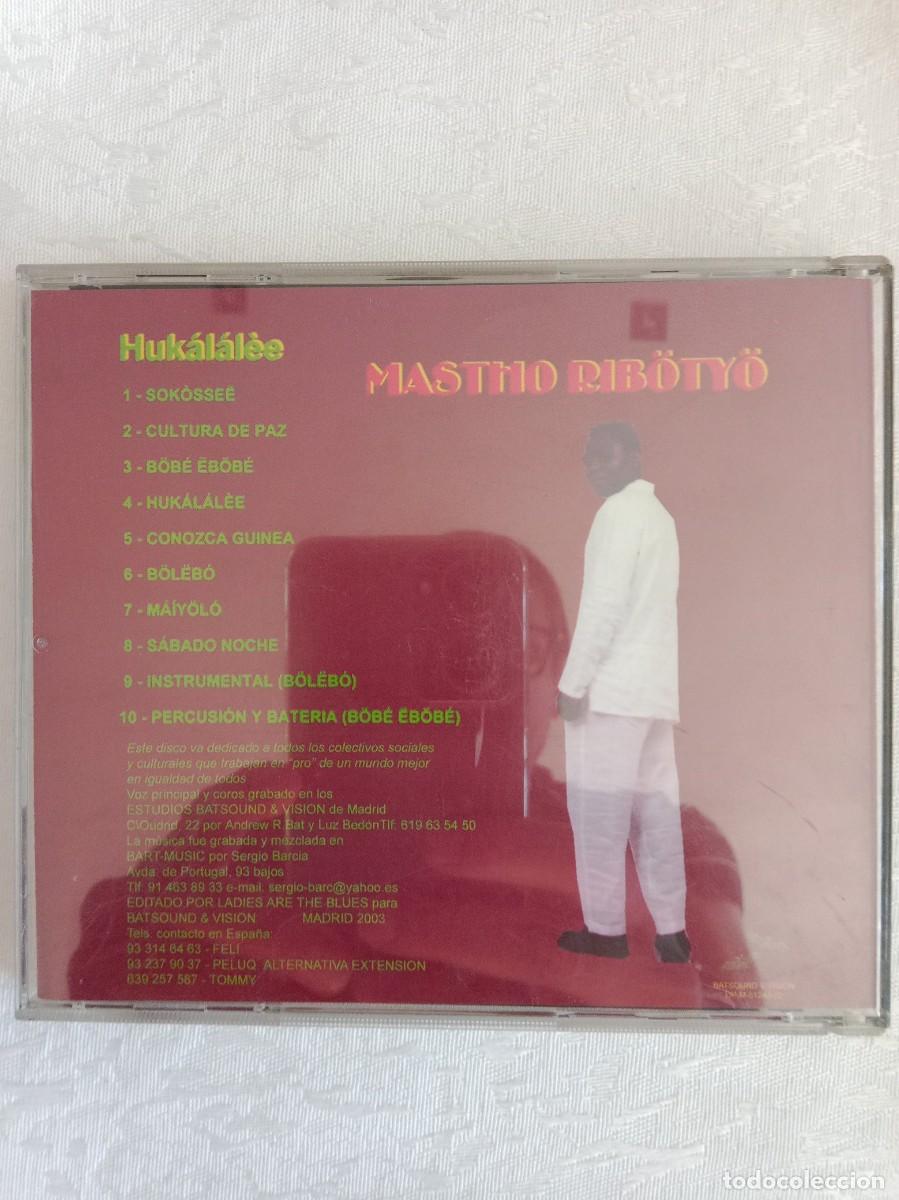 CDs de m&uacute;sica: MASTHO RIBOCHO - Hukalalee - Foto 2