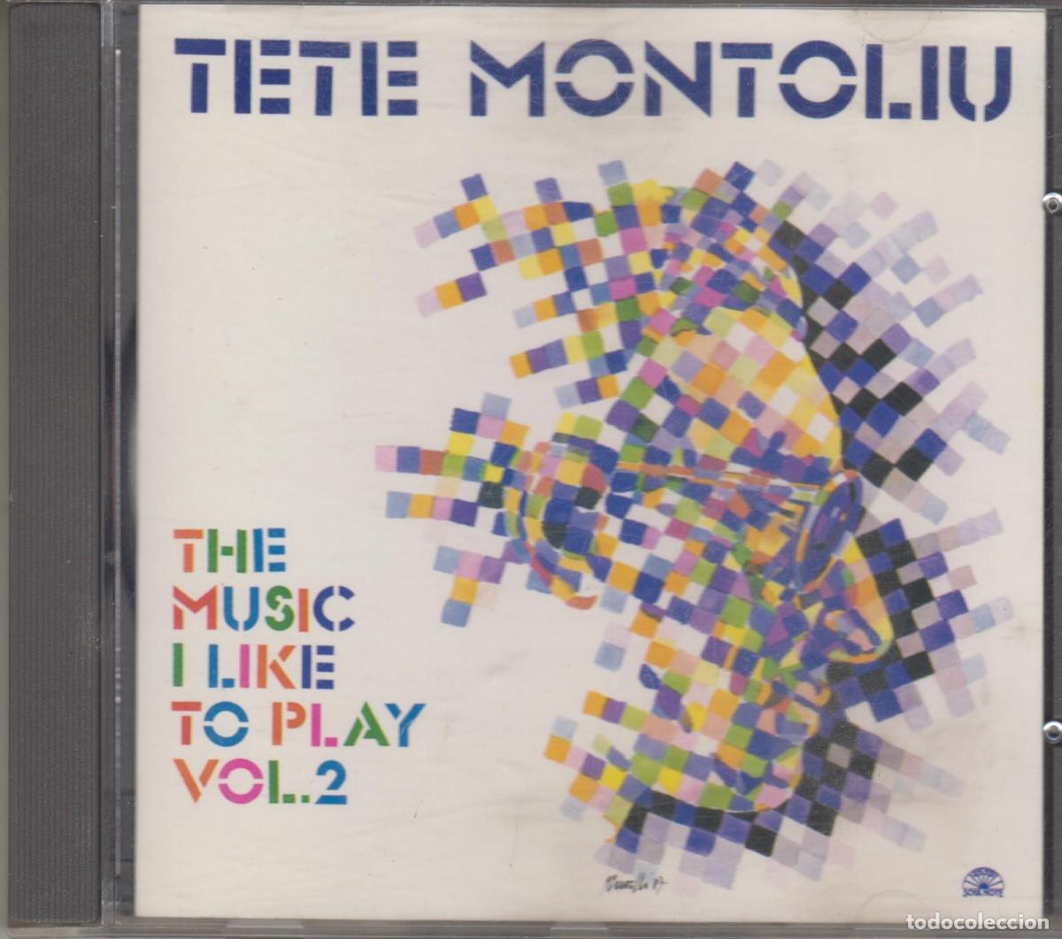 CDs de M&uacute;sica: Tete Montoliu cd The music I like to play Vol. 2 1989 Italy