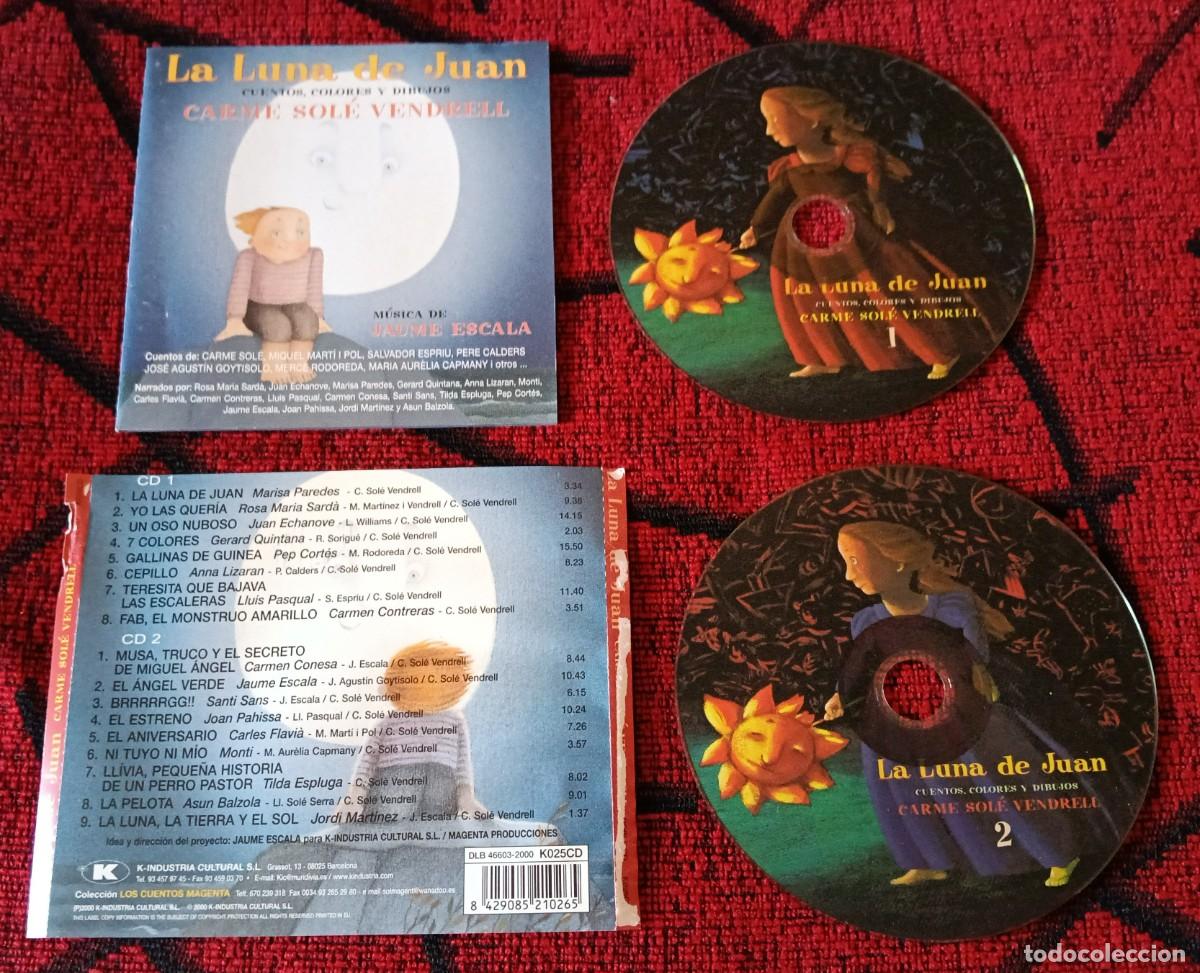 CDs de M&uacute;sica: CARME SOLE VENDRELL *LA LUNA DE JUAN* CD DOBLE 2000 MUSICA DE JAUME ESCALA