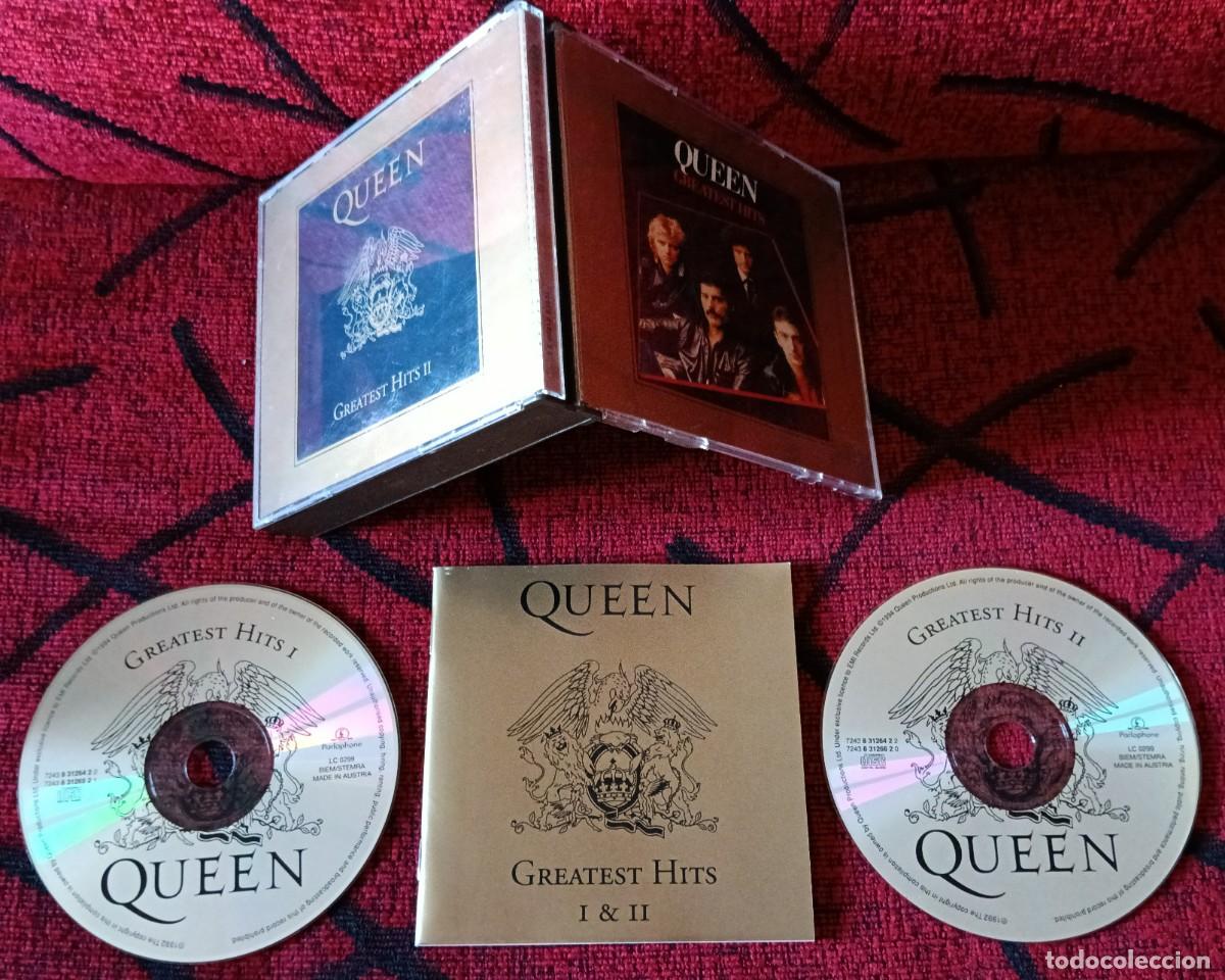 CDs de M&uacute;sica: QUEEN ** Greatest Hits I & II ** CD DOBLE AUSTRIA