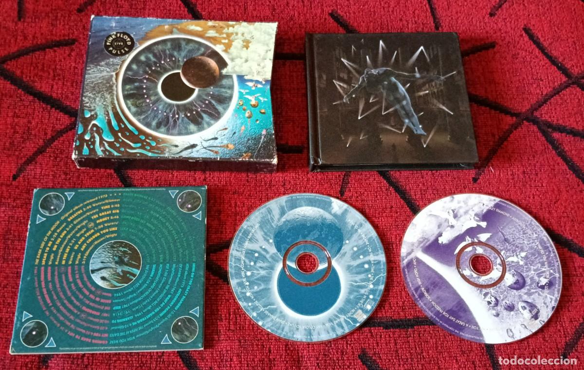CDs de M&uacute;sica: PINK FLOYD ** Pulse ** CD DOBLE 1995 ORIGINAL UK ** Digibook LED