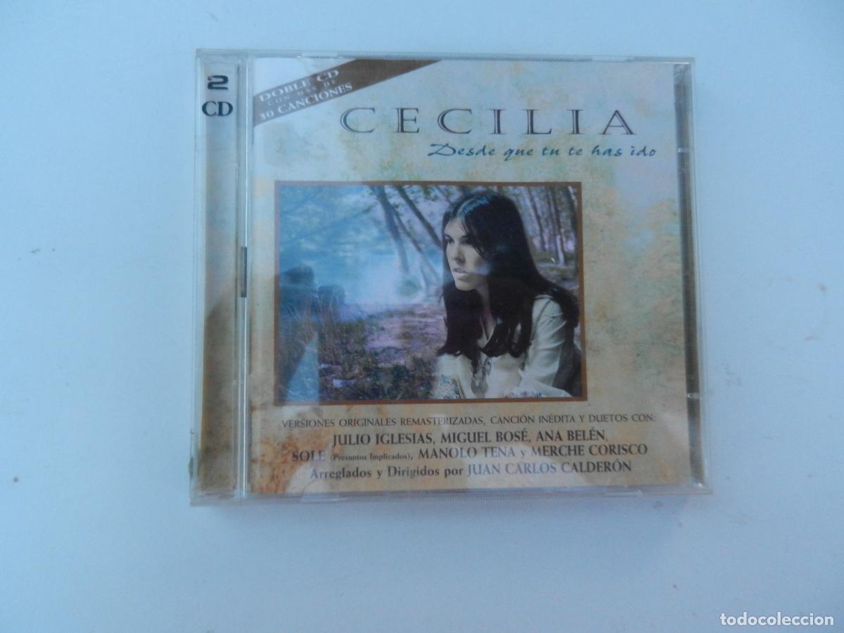 CDs de M&uacute;sica: CECILIA , DESDE QUE TU TE HAS IDO - DOBLE CD - EPIC 1996 SIN USO