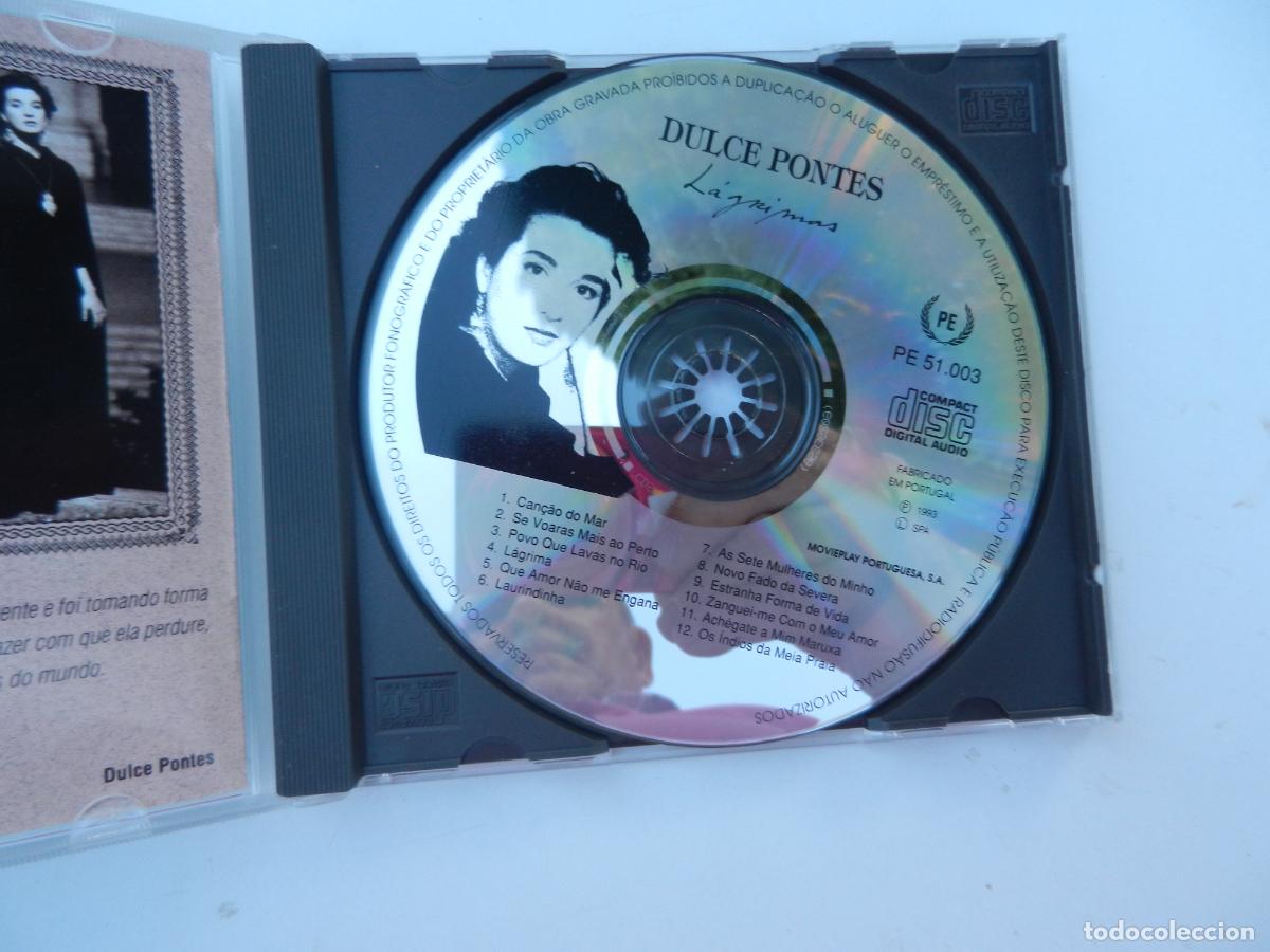 CDs de m&uacute;sica: DULCE PONTES - LAGRIMAS - CD 1993 - Foto 2