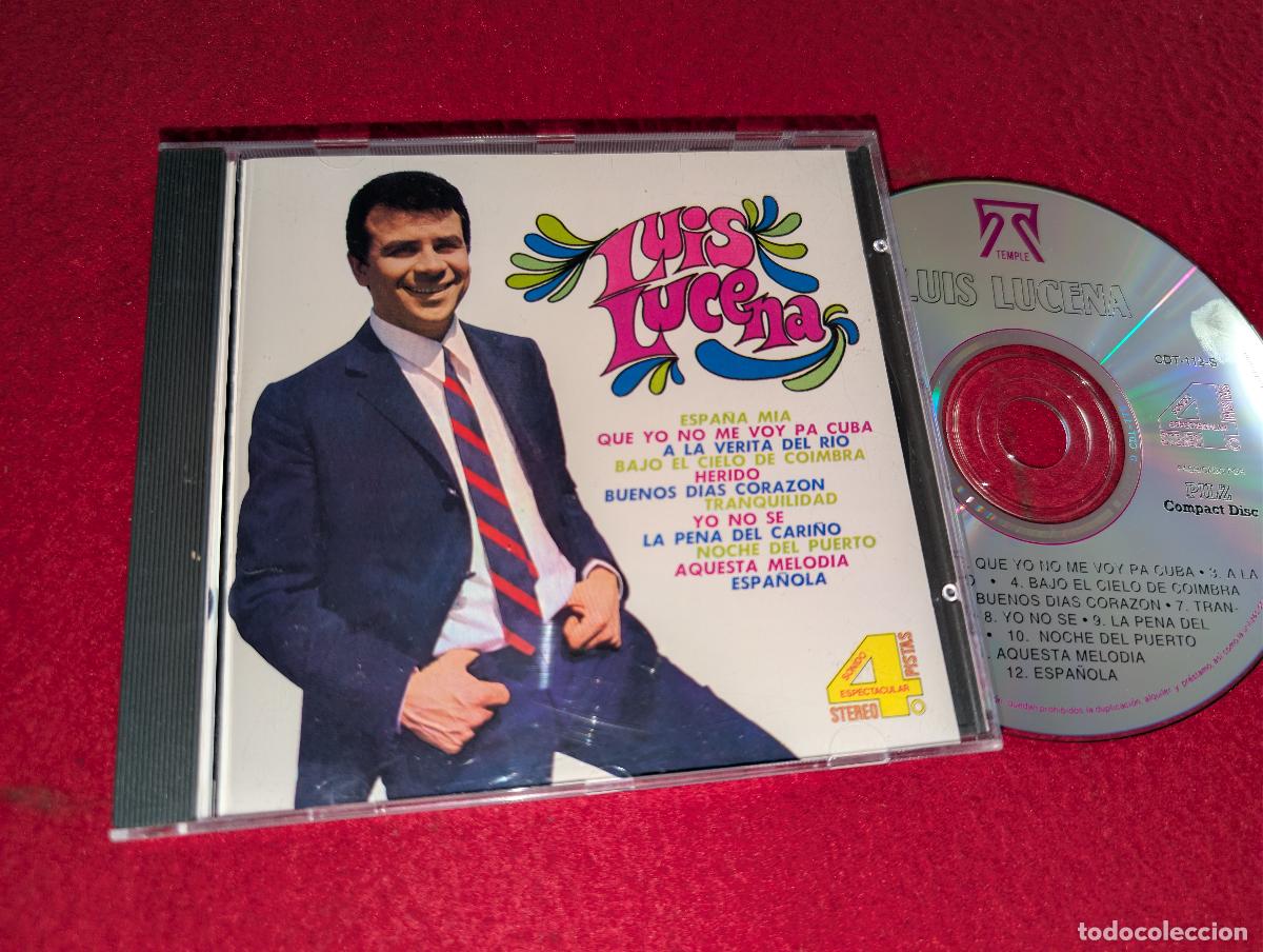 CDs de M&uacute;sica: LUIS LUCENA Luis Lucena CD 1992 Temple