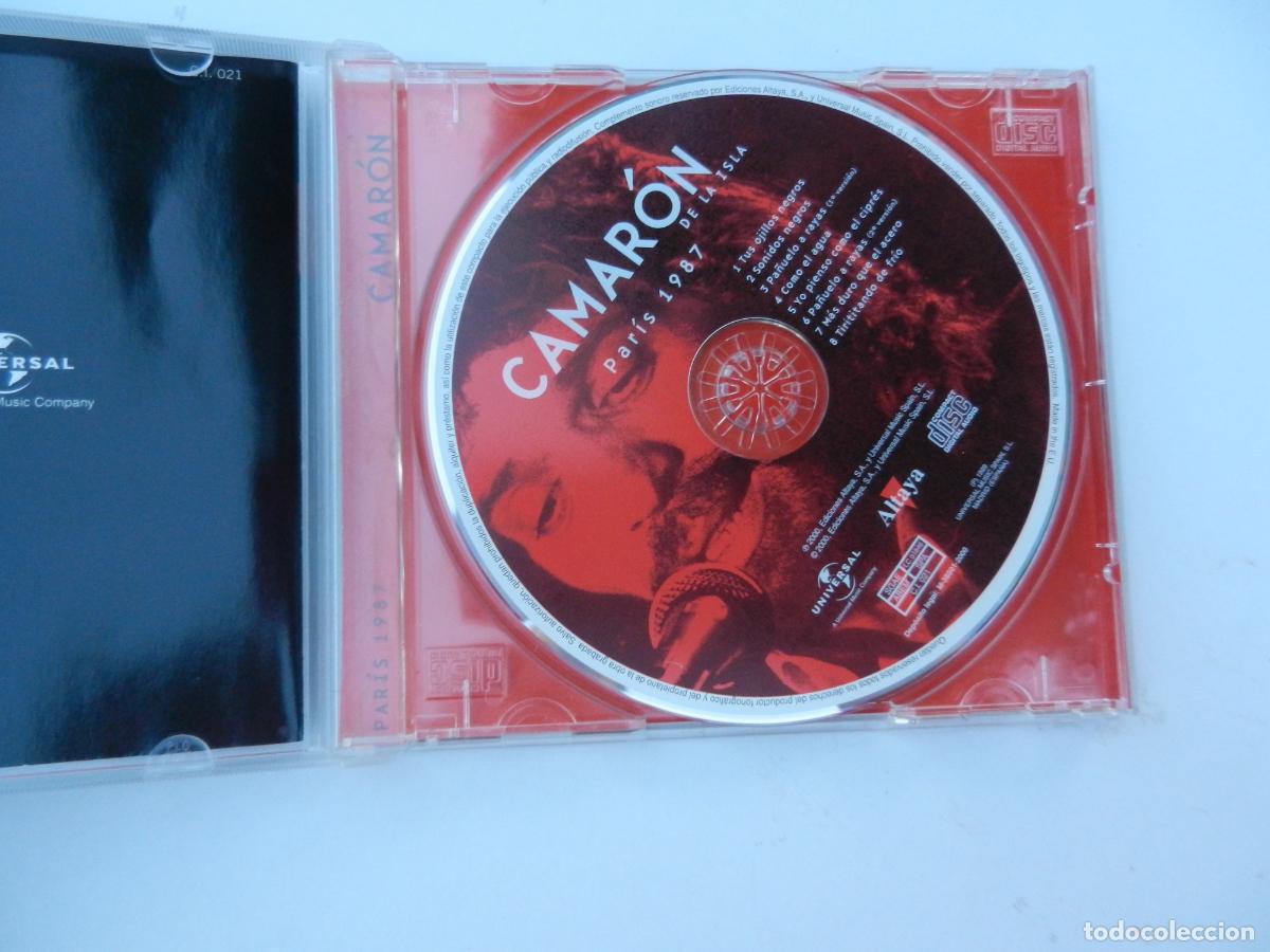 CDs de m&uacute;sica: CAMARON DE LA ISLA -PARIS 1987 - ALTAYA 2000 - CD - Foto 2