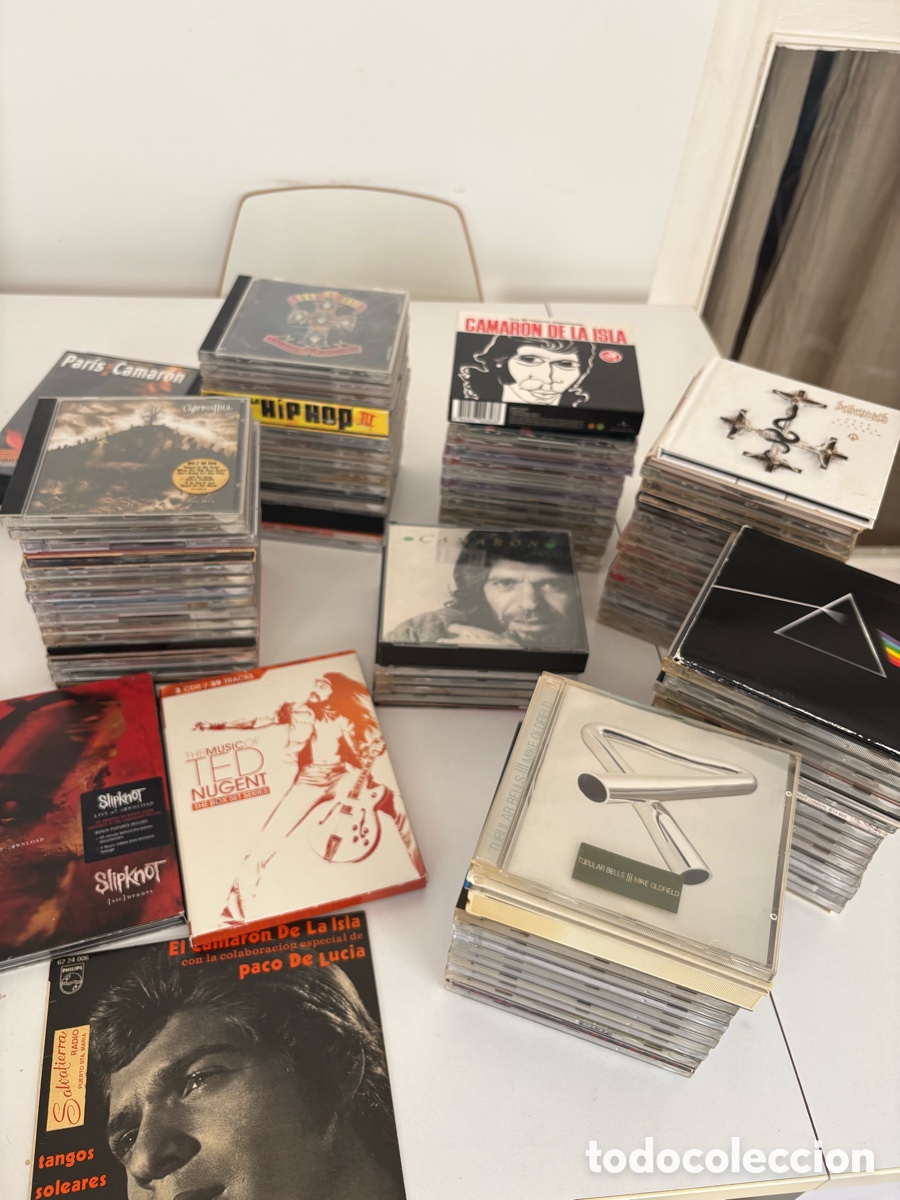 CDs de M&uacute;sica: LOTE 103 CDS DIFERENTES ESTILOS MUSICALES &bull; INVERSI&Oacute;N / CAMAR&Oacute;N / PINK FLOYD / GUN N&rsquo; ROSES&hellip;.