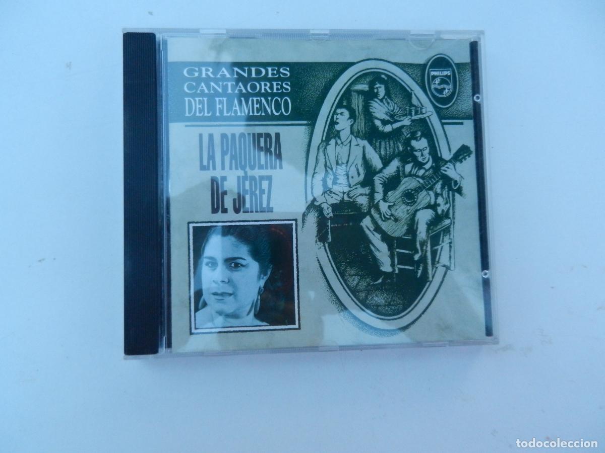 CDs de M&uacute;sica: LA PAQUERA DE JEREZ -grandes Cantaores del Flamenco - PHILIPS 1994