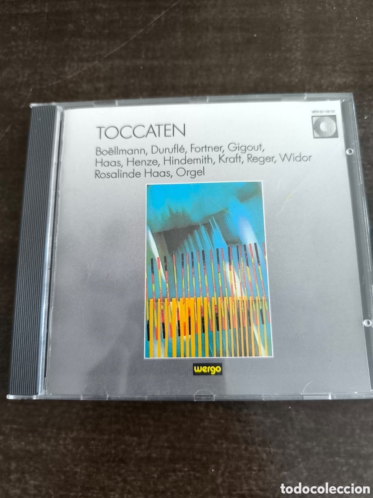 CDs de M&uacute;sica: CD &bull; TOCCATEN para &oacute;rgano &ndash; Rosalinde Haas (Wergo)