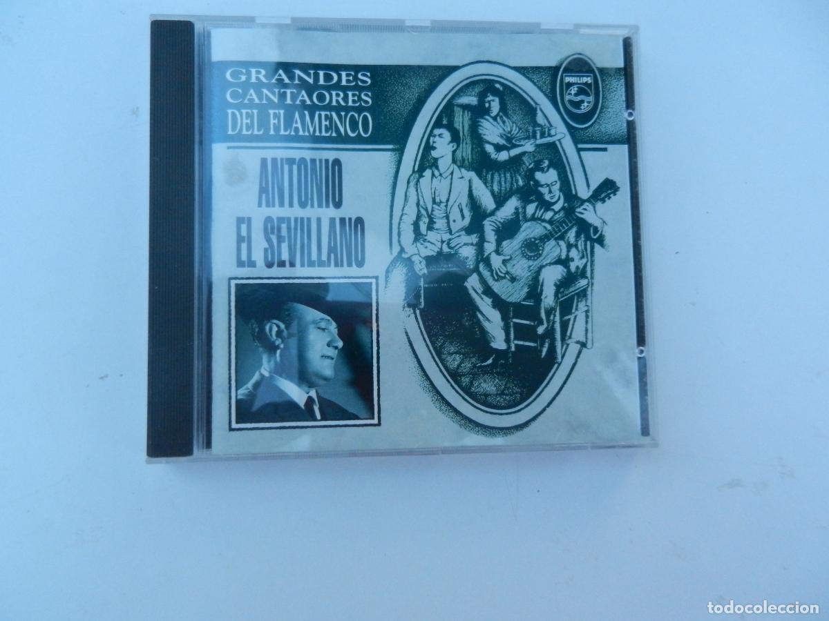 CDs de M&uacute;sica: ANTONIO EL SEVILLANO - GRANDES CANTAORES DE FLAMENCO - PHILIPS - 1994 CD