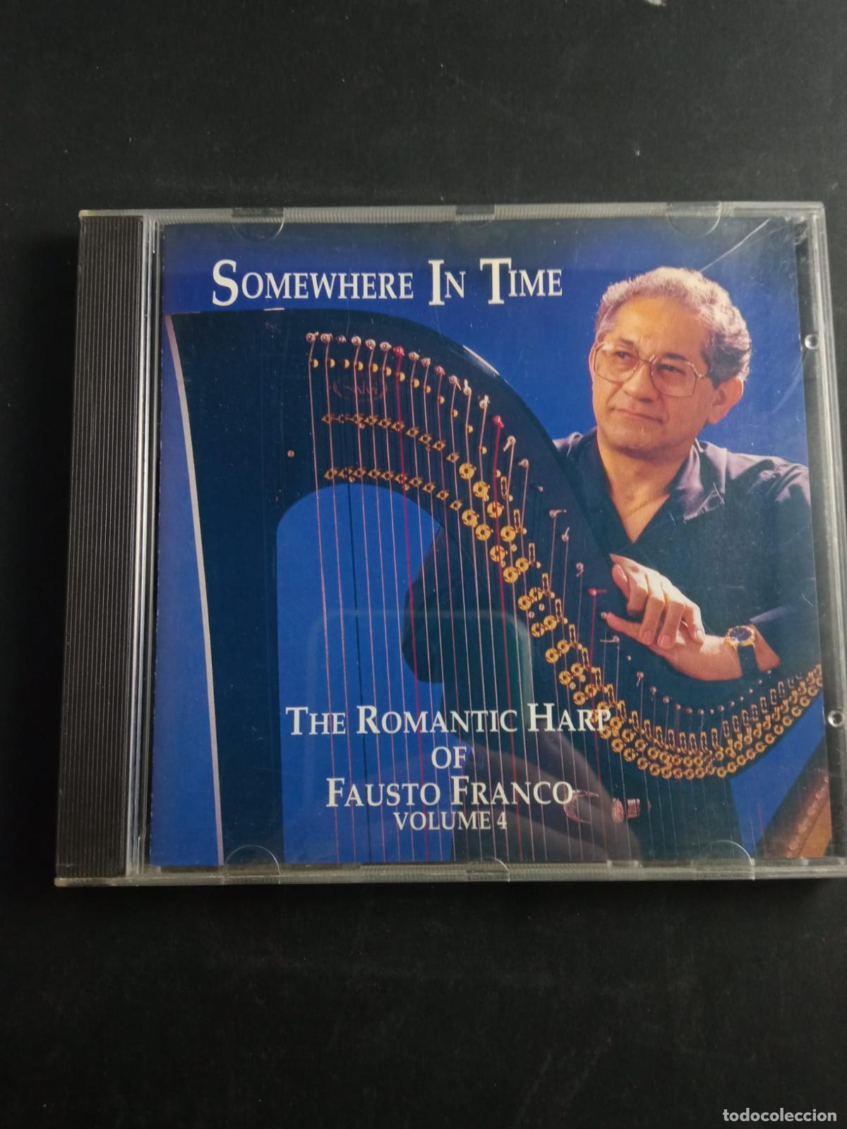 CDs de M&uacute;sica: The Romantic Harp of Fausto Franco. Vol.4 Somewhere in Time. CD Arpa