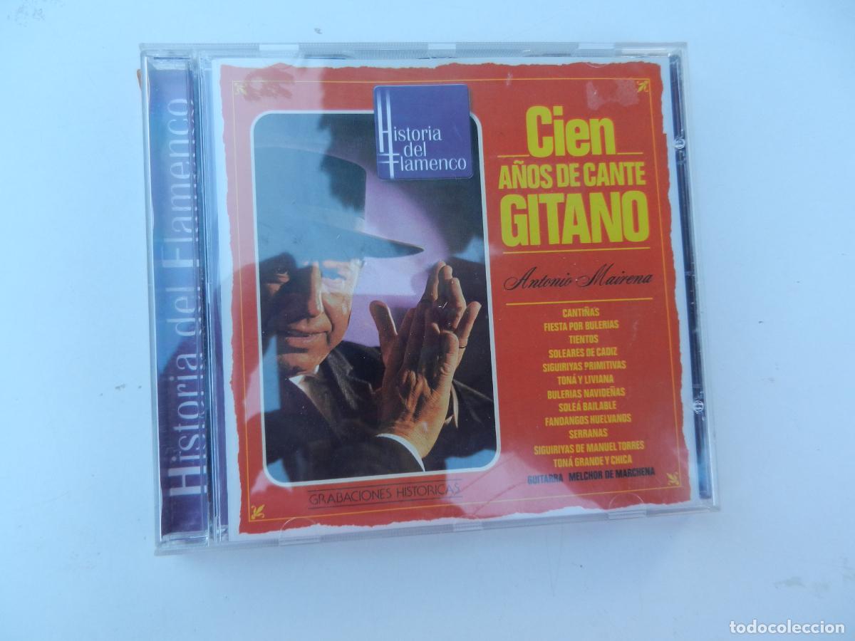 CDs de M&uacute;sica: ANTONIO MAIRENA - CIEN A&Ntilde;OS DE CANTE FLAMENCO - CD 2001