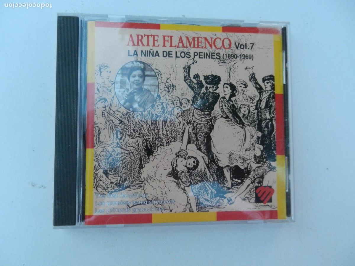 CDs de M&uacute;sica: ARTE FLAMENCO VOL 7 - LA NI&Ntilde;A DE LOS PEINES - CD 1995