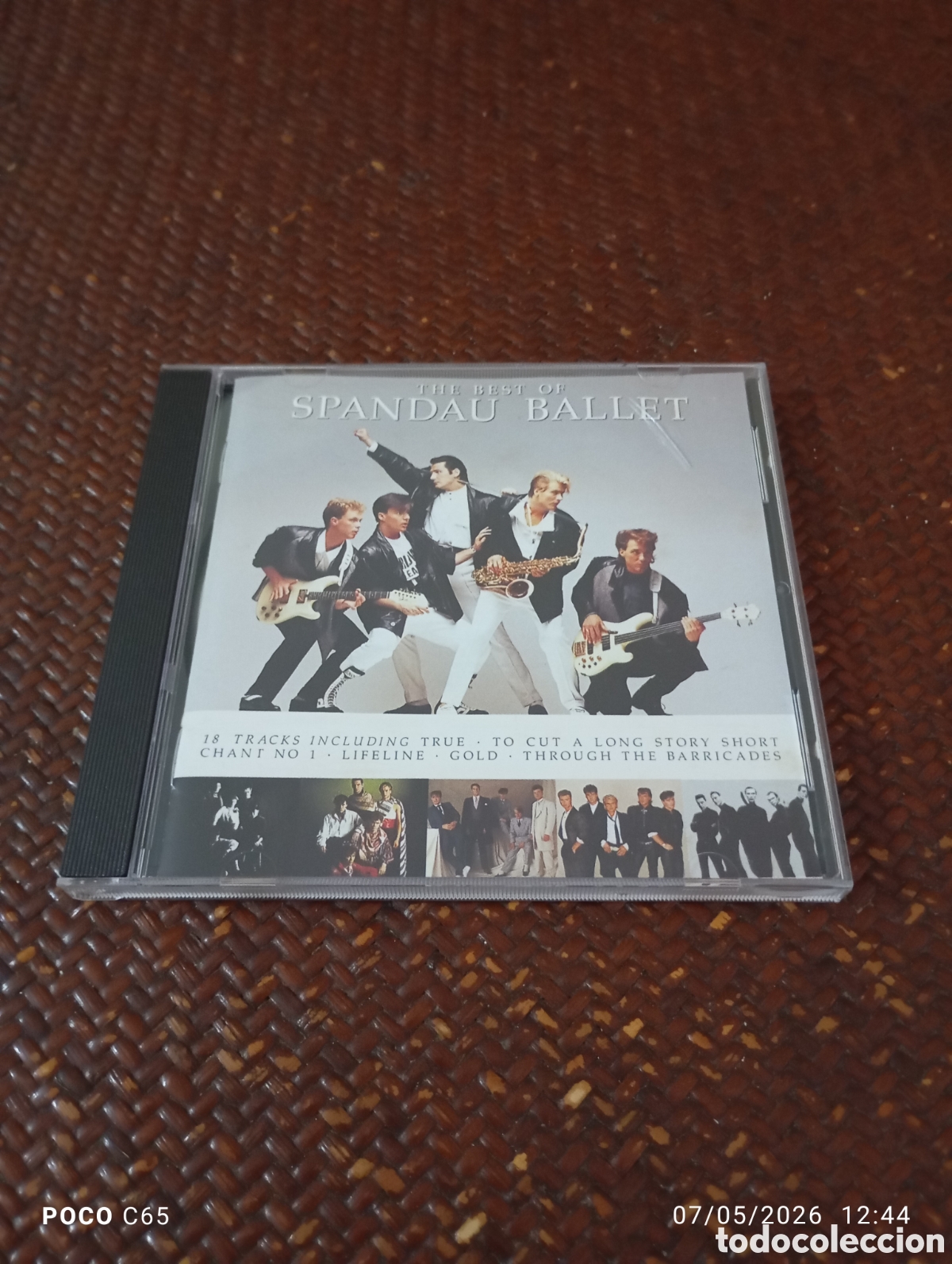 CDs de M&uacute;sica: The Best of spandau ballet CD car&aacute;tula no perfecta