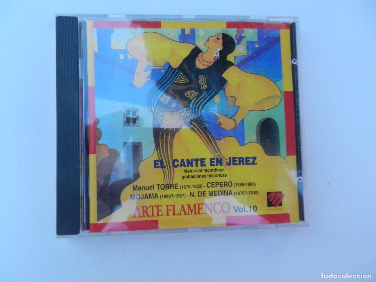 CDs de M&uacute;sica: ARTE FLAMENCO VOL 10 - MANUEL TORRE , CEPERO , MOJAMA . N DE MEDINA - CD