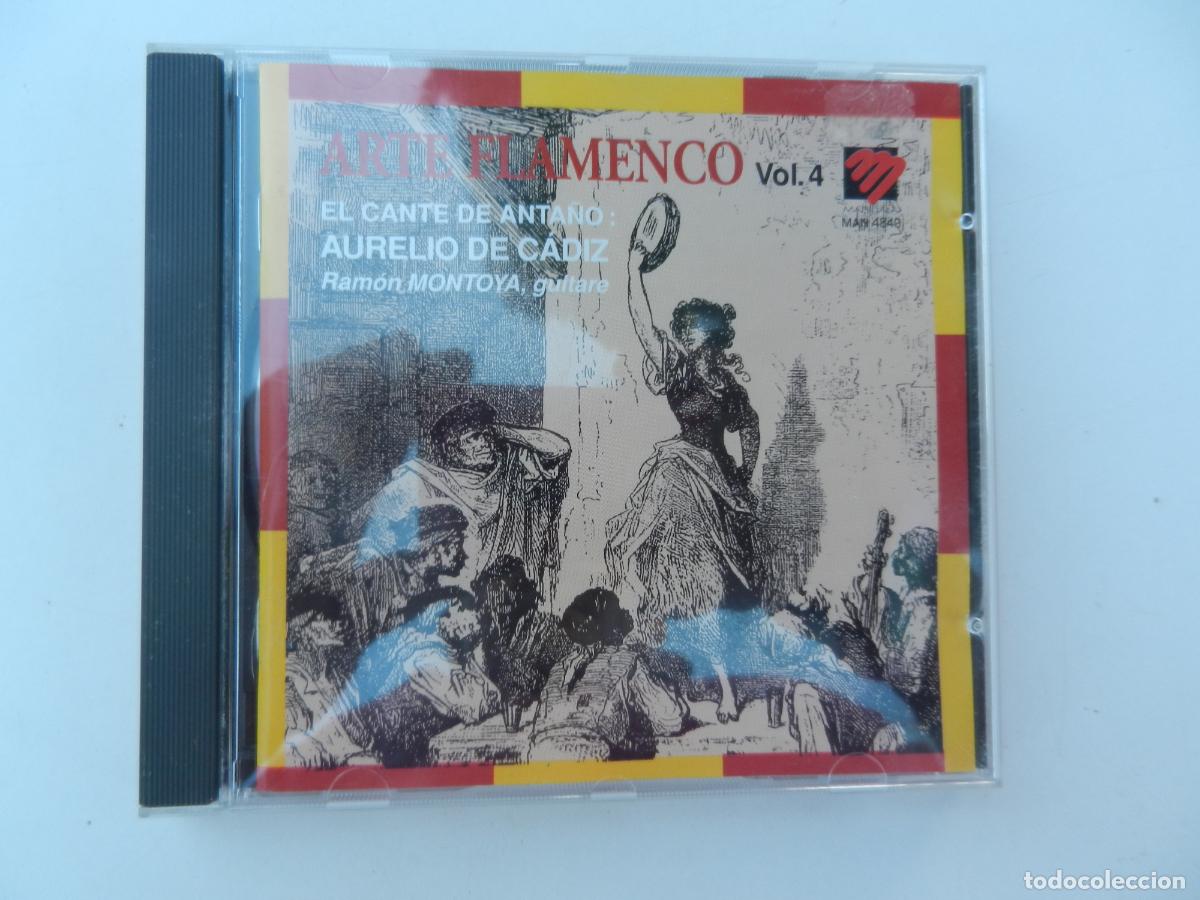 CDs de M&uacute;sica: ARTE FLAMENCO VOL 4 - AURELIO DE CADIZ , EL CANTE DE ANTA&Ntilde;O - CD