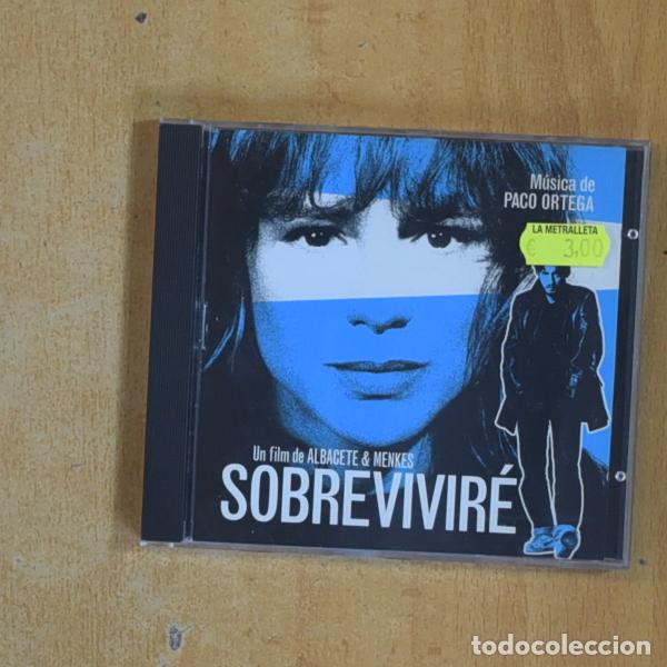 CDs de m&uacute;sica: PACO ORTEGA - SOBREVIVIRE - CD - Foto 1