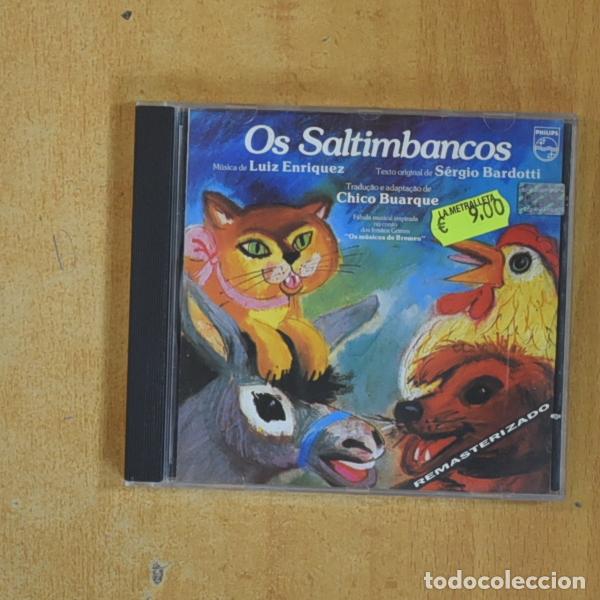 CDs de M&uacute;sica: LUIZ ENRIQUEZ - OS SALTIMBANCOS - CD