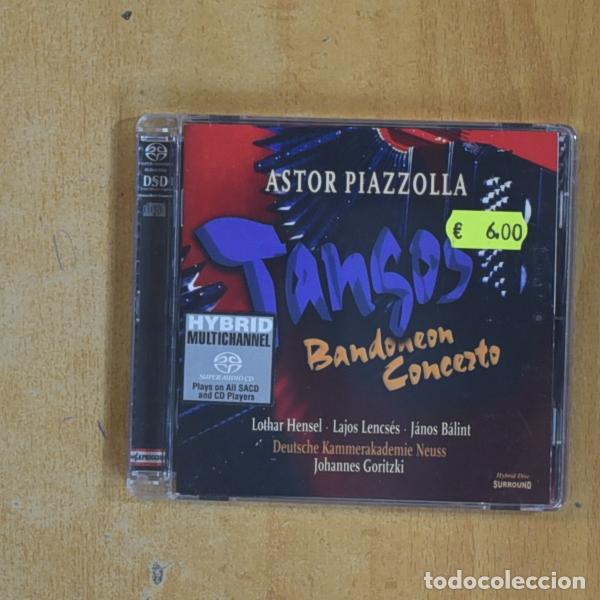CDs de M&uacute;sica: ASTOR PIAZZOLLA - TANGOS BANDONEON CONCERTO - CD