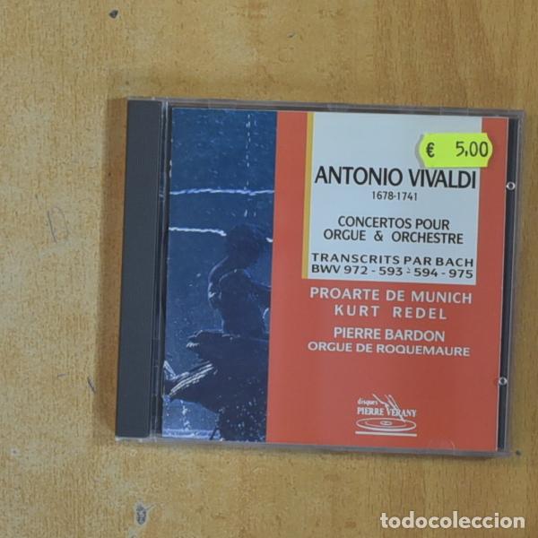 CDs de M&uacute;sica: VIVALDI - CONCERTOS POUR ORGUE & ORCHESTRE - CD