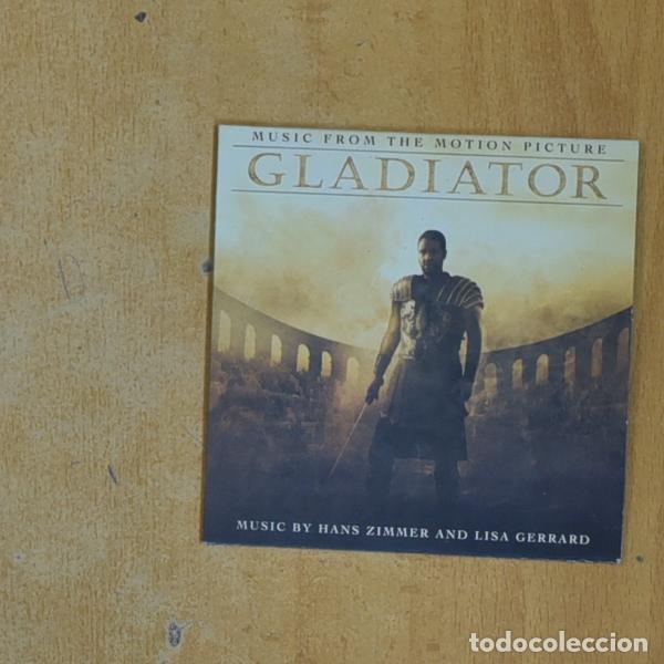 CDs de M&uacute;sica: HANS ZIMMER AND LISA GERRARD - GLADIATOR - CD