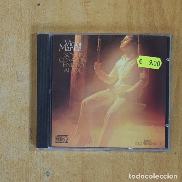 CD de M&uacute;sica: VICTOR MANUEL - SOY UN CORAZON TENDIDO AL SOL - CD