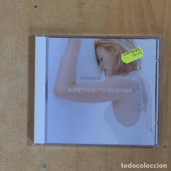 CDs de M&uacute;sica: MADONNA - SOMETHING TO REMEMBER - CD