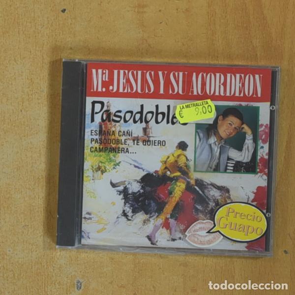 CDs de M&uacute;sica: MARIA JESUS Y SU ACORDEON - PASODOBLES - CD