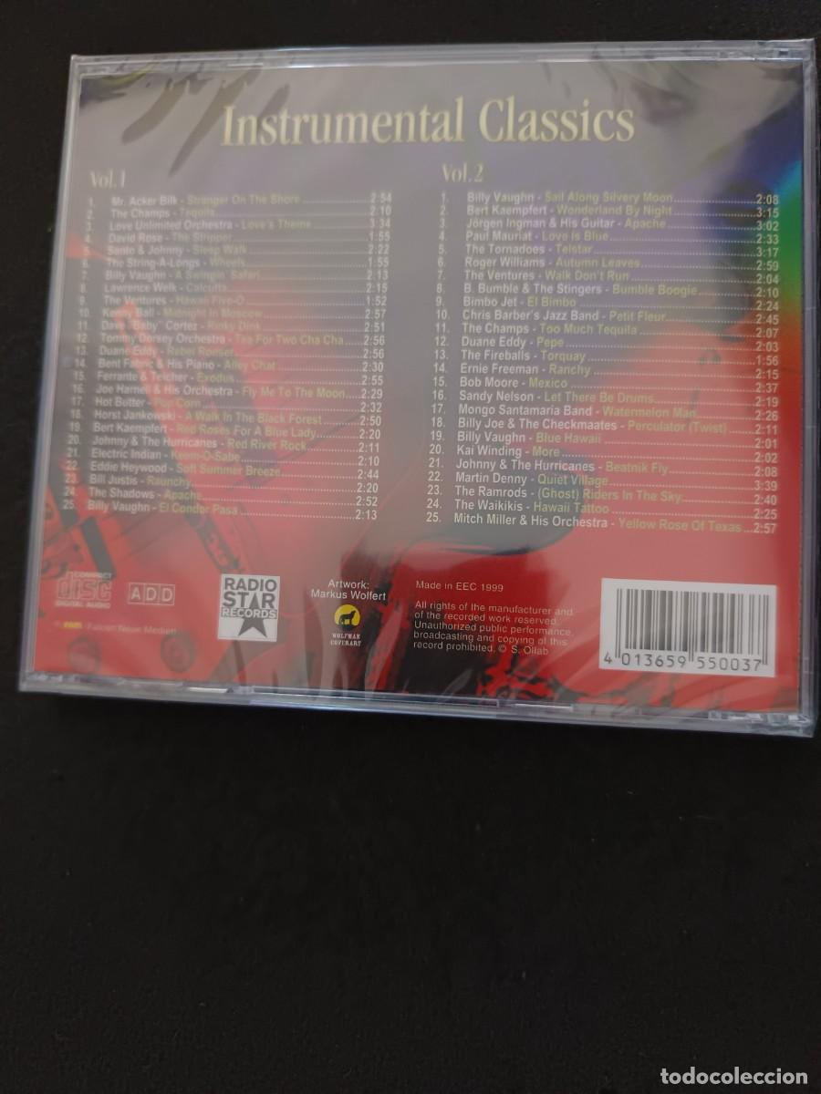CDs de m&uacute;sica: 2 CD. INSTRUMENTAL CLASSICS - Foto 2