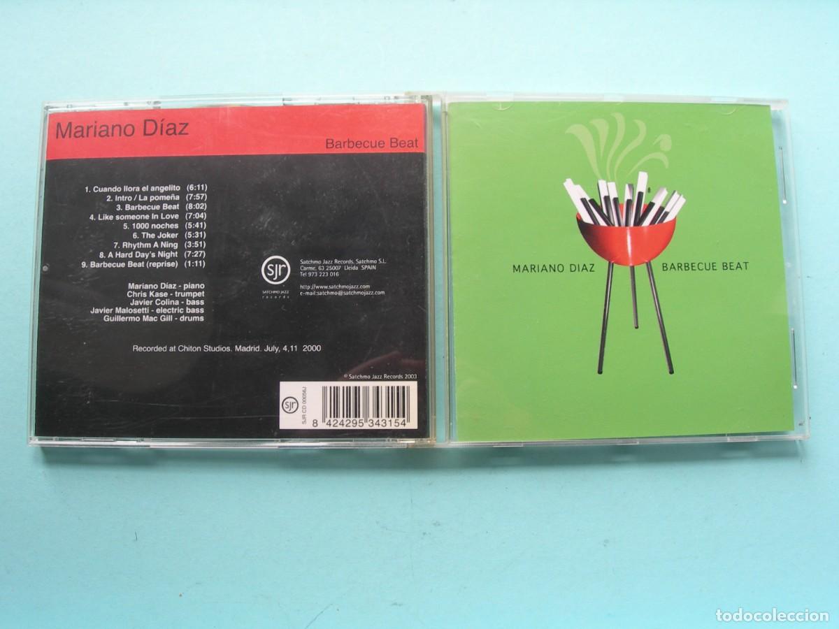 CDs de M&uacute;sica: MARIANO DIAZ / BARBACUE BEAT / CD / 9 TEMAS / JAZZ / COLECCI&Oacute;N PARTICULAR