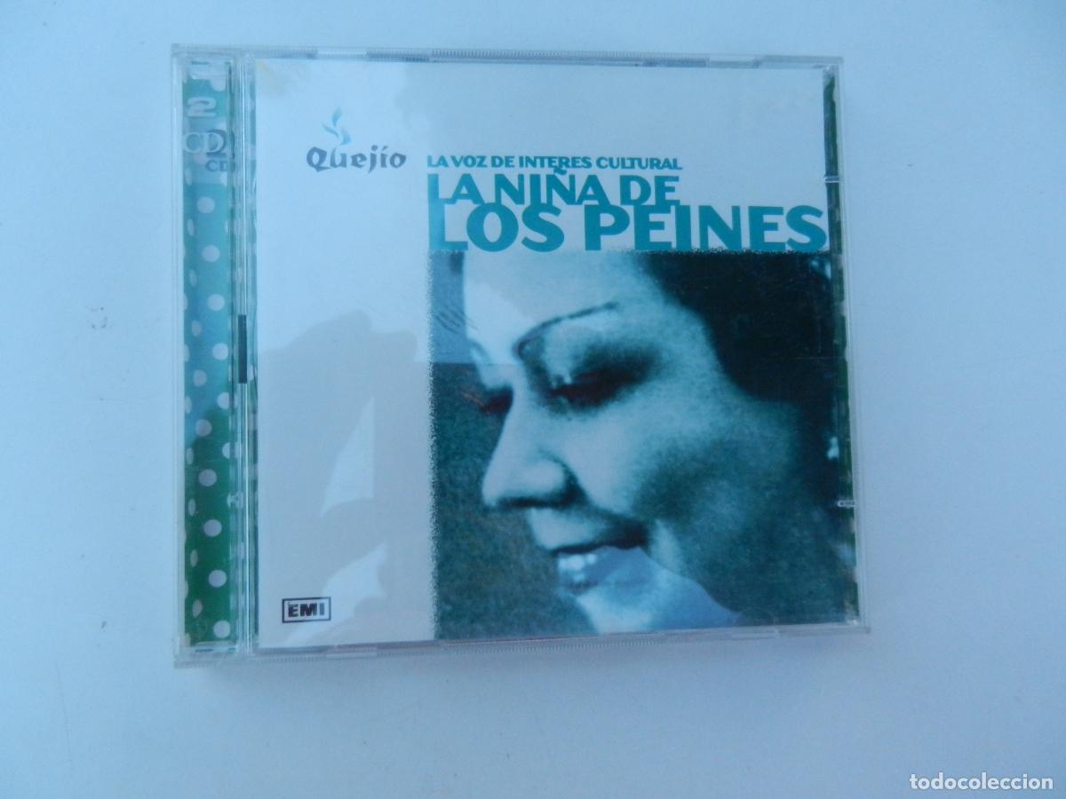 CDs de M&uacute;sica: LA NI&Ntilde;A DE LOS PEINES - LA VOZ DE INTER&Eacute;S CULTURAL - QUEJIO -DOBLE CD -EMI 1997