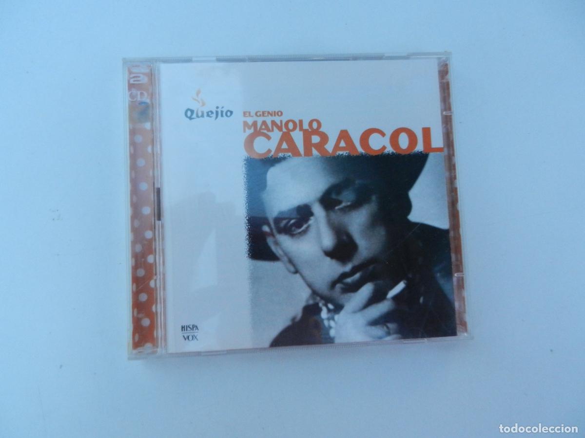 CDs de M&uacute;sica: MANOLO CARACOL , EL GENIO - QUEJIO - DOBLE CD - EMI -1997