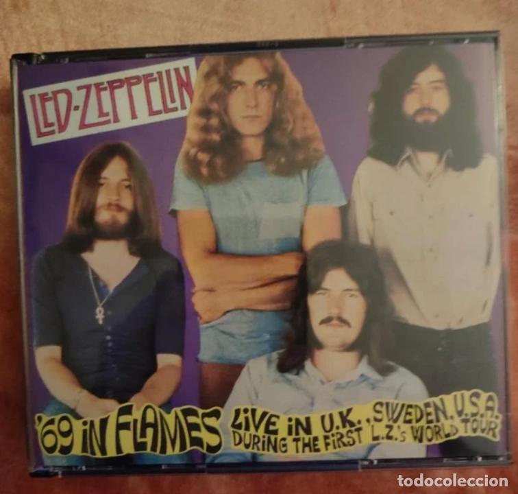 CDs de M&uacute;sica: Triple CD Led Zeppelin - '69 In Flames (Edici&oacute;n Coleccionista 1991)