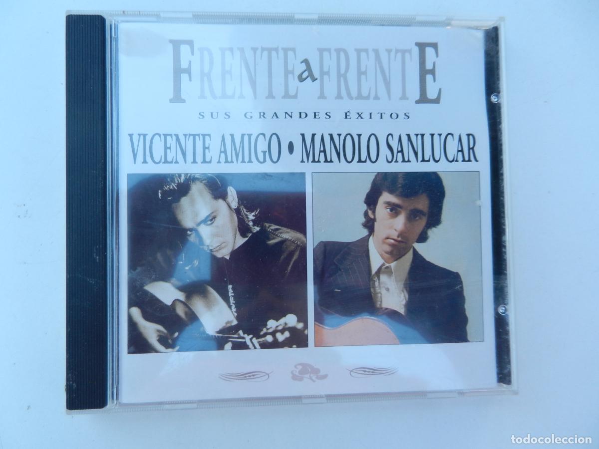 CDs de M&uacute;sica: VICENTE AMIGO - MANOLO SANLUCAR - FRENTE A FRENTE - CD - GRANDES EXITOS SONY 1996