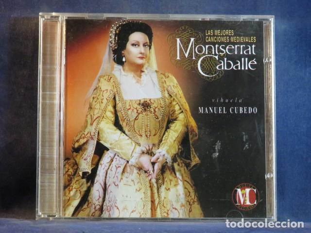 CDs de M&uacute;sica: MONTSERRAT CABALLE - LAS MEJORES CANCIONES MEDIEVALES - CD