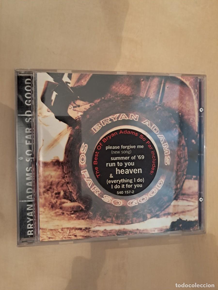 CDs de M&uacute;sica: Bryan Adams , So Far So Good , CD 1993 Recopilatorio. Impecable. Pop Rock Internacional