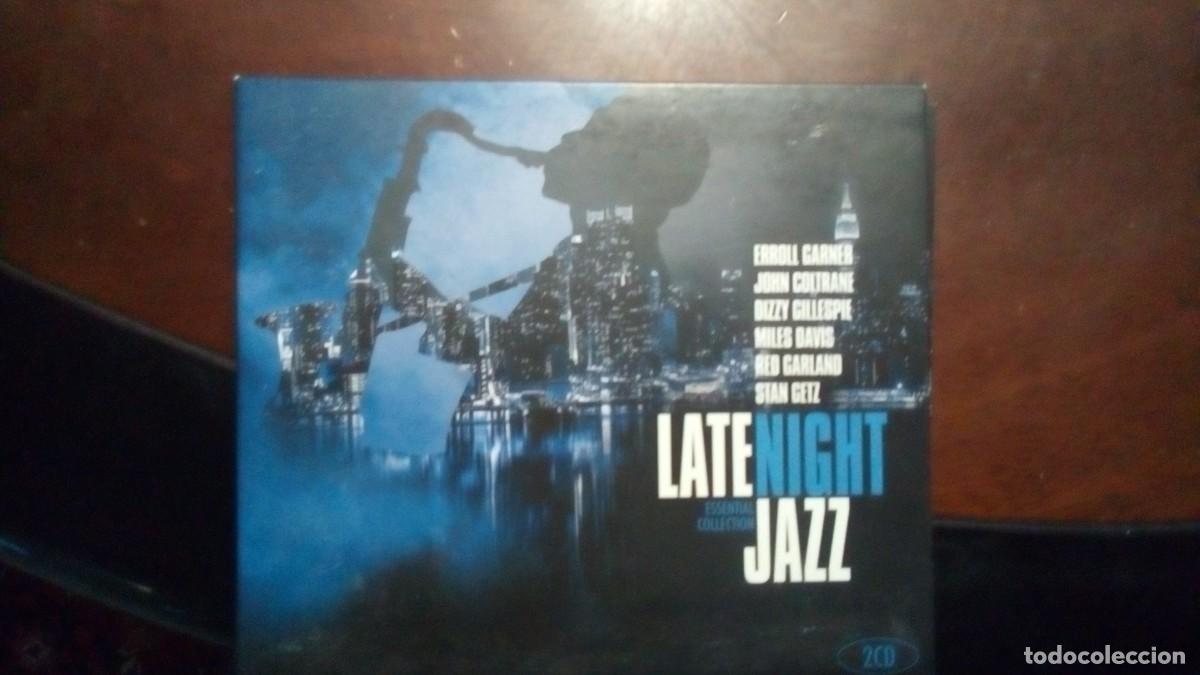 CDs de M&uacute;sica: 2 CD-LATE NIGHT JAZZ-ESSENTIAL COLLECTION-ERROLL GARNER-JOHN COLTRANE-MILES DAVIS-STAN GETZ ....