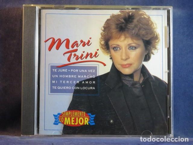 CDs de m&uacute;sica: MARI TRINI &ndash; SIMPLEMENTE LO MEJOR - CD - Foto 1