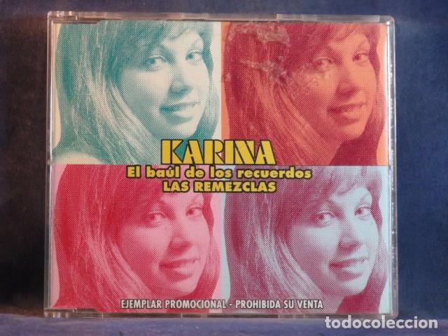 CDs de M&uacute;sica: KARINA - EL BAUL DE LOS RECUERDOS, LA REMEZCLA - CD PROMO