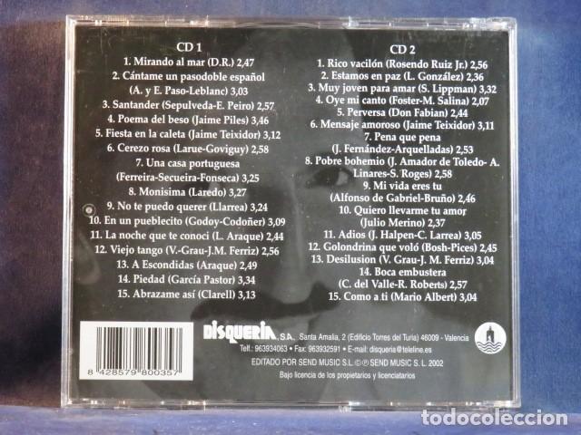 CDs de m&uacute;sica: JORGE SEPULVEDA - LO MEJOR - 2 CD - Foto 2