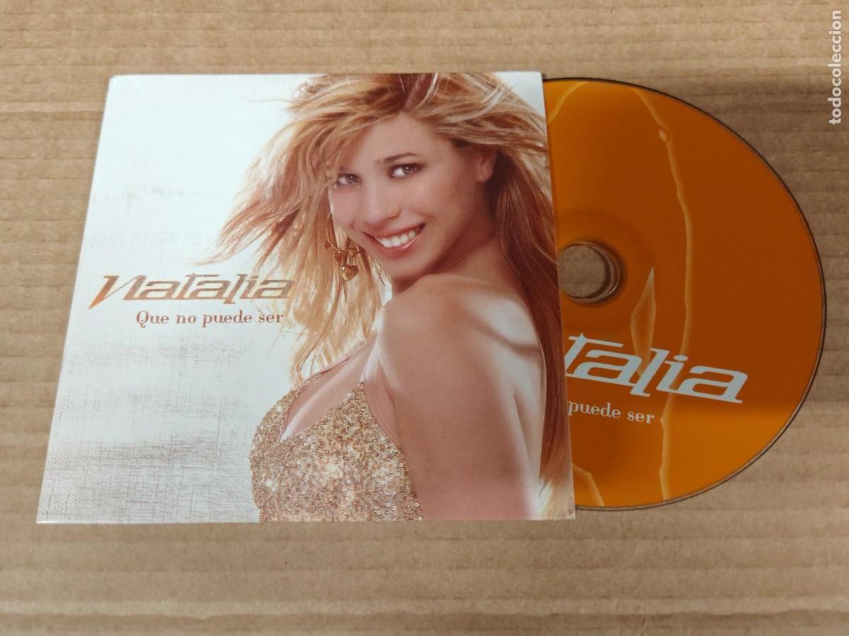 Music CDs: NATALIA Que no puede ser CD SINGLE PROMOCIONAL DEL A&Ntilde;O 2004 OPERACION TRIUNFO 1 TEMA