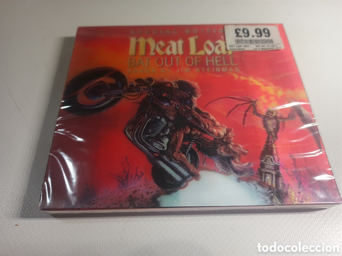 CDs de M&uacute;sica: EDICI&Oacute;N ESPECIAL MEAT LOAF - BAT OUT OF HELL cd & HITS OUT OF HELL dvd - PRECINTADO A ESTRENAR