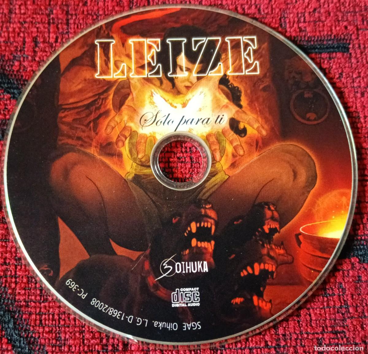 CDs de M&uacute;sica: LEIZE ** Solo Para Ti ** SOLO EL CD, LAS PORTADAS.
